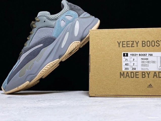 Adidas Blue 700 FW2499 Boost Teal Yeezy 1214